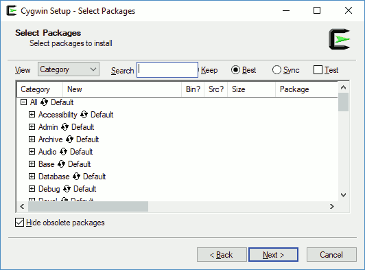 Installing Cygwin Image 07